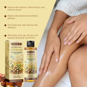 Jojoba Body Massage Oil, Moisturize, Brighten and Fragrant