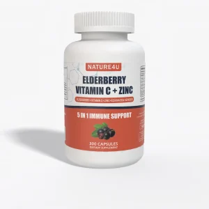 Elderberry, Vit. C + Zinc Immune Support Supplement