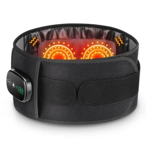 Vibrating Waist Belt with Red-Light Heat