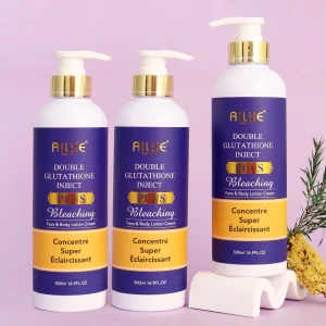 Glutathione Lightening Lotion & Skin Care Set for Men & Women