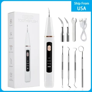 Dental Tartar Remover with LED Light – Plaque & Stain Cleaner