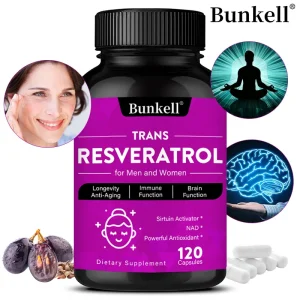 Resveratrol Antioxidant Immune Support Supplement